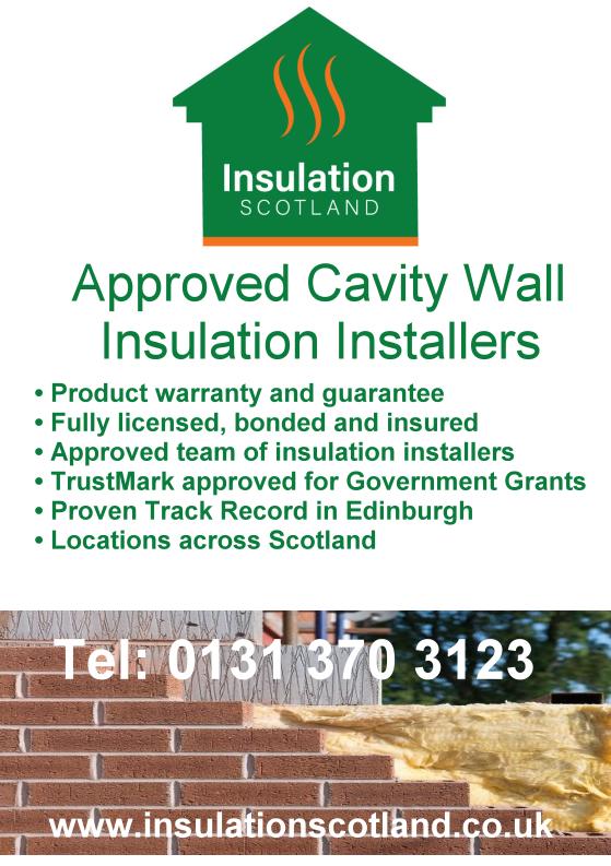 cavity wall insulation grants edinburgh