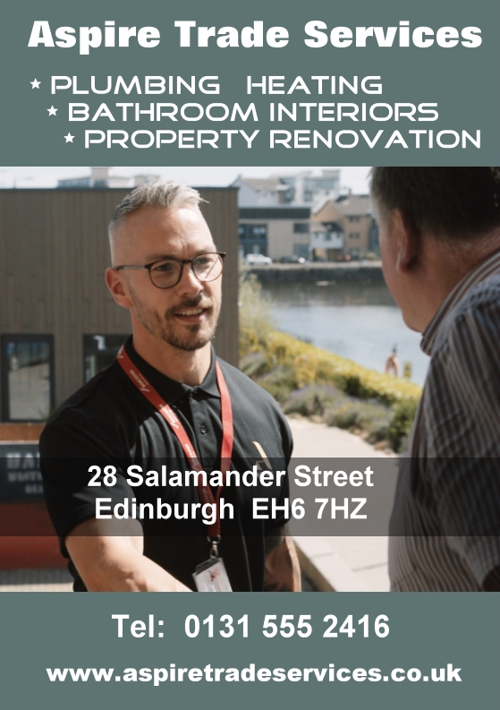 Aspire Trade Services Website edinburgh